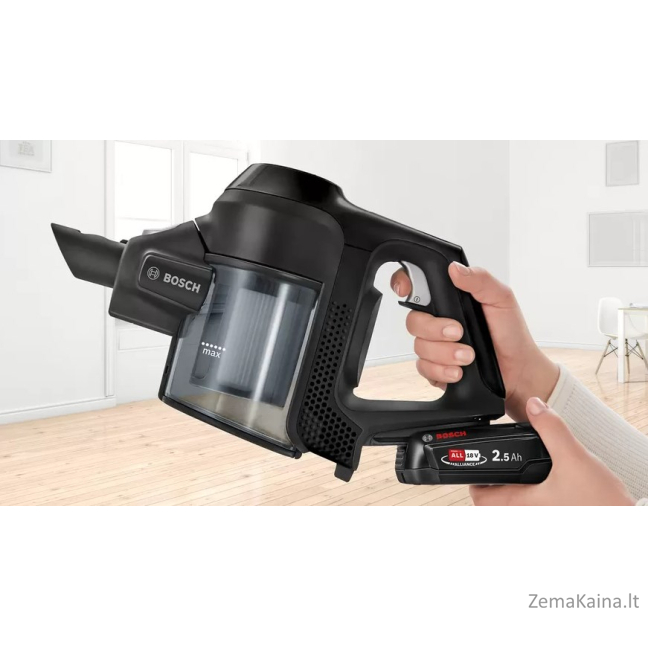 Bosch Serie 6 BBS611BSC siurblys-šluota / elektrinė šluota 2-in-1 stick vacuum Baterija Sausa Bemaišis Juoda 2,5 Ah 4