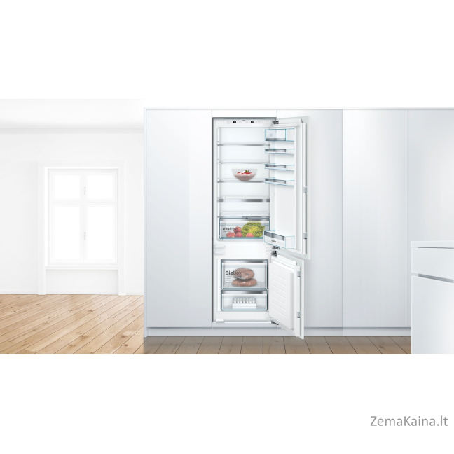 Bosch Serie 6 KIS87AFE0 šaldytuvas-šaldiklis Įmontuoti 272 L E Balta 1