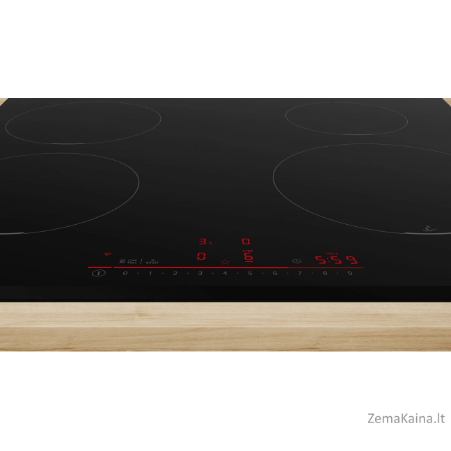 Bosch Serie 6 PIE631HB1E viryklė Juoda Įmontuoti 60 cm Indukcinė viryklė, padalyta į sritis 4 zone(s) 1