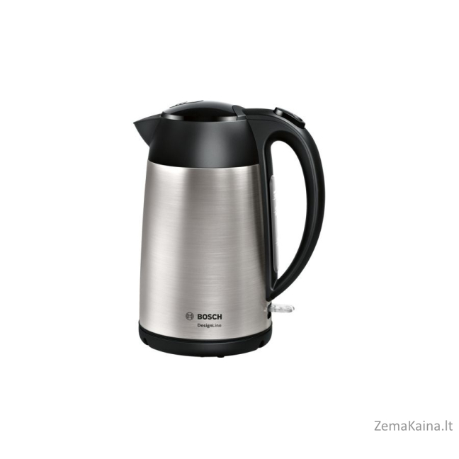 Bosch TWK3P420 elektrinis virdulys 1,7 L Juoda, Nerūdijančiojo plieno 2400 W
