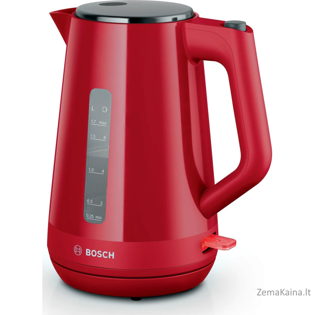 Bosch virdulys 1,7l raudonas TWK1M124