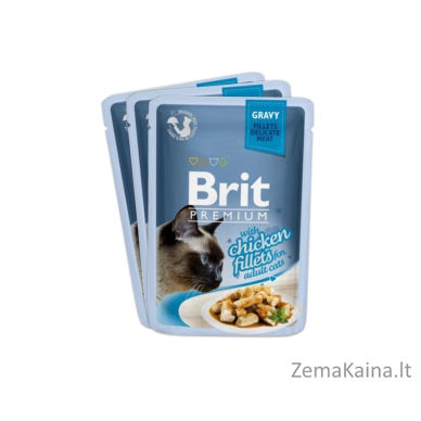 BRIT Premium Family Plate Skonių mišinys padaže - drėgnas maistas katėms - 12x85g 2