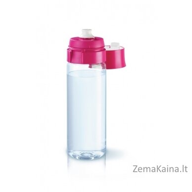 "Brita Fill&Go" rožinis filtravimo buteliukas + 4 filtrai 1