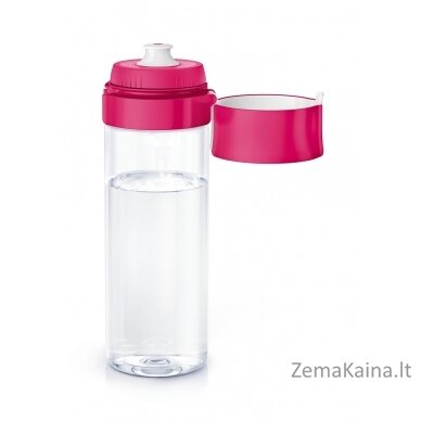 "Brita Fill&Go" rožinis filtravimo buteliukas + 4 filtrai 5