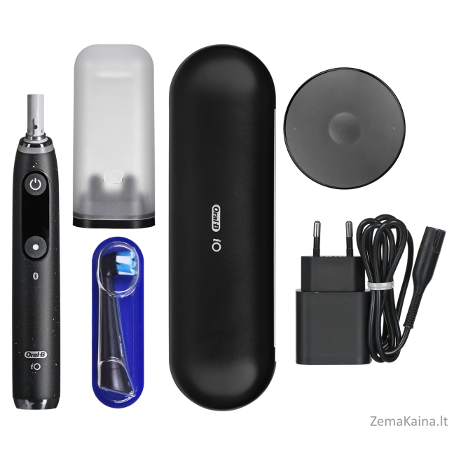 Braun Oral-B iO10 Cosmic Black elektrinis dantų šepetėlis
