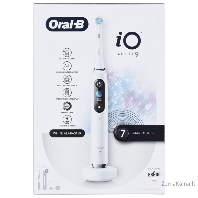 Braun Oral-B Szczoteczka elektry. iO Series 9 White 17