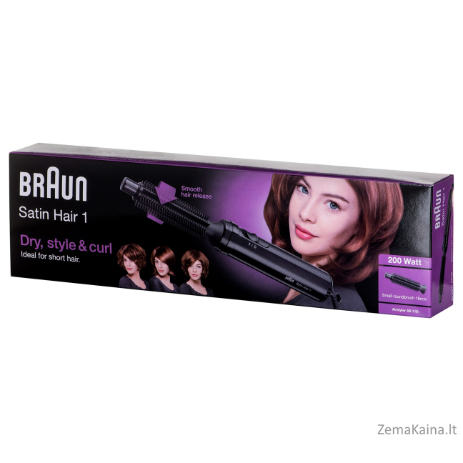 Braun Satin Hair 1 AS 110 Hot air brush Lilac 200 W 2 m 4