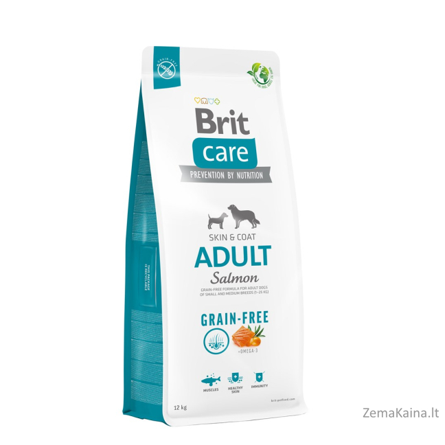 BRIT Care Adult Salmon - sausas maistas šunims - 12 kg 1