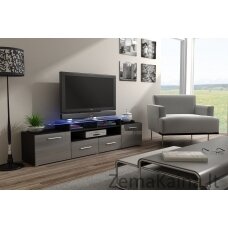 Cama EVORA WE/SZ TV stovas / baldas garso ir vaizdo aparatūrai 2 stalčiai