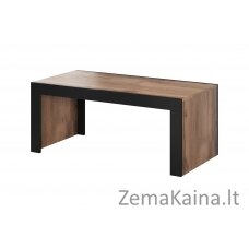 Cama MILA suolas/stalas 120x60x50 ąžuolas wotan + juoda