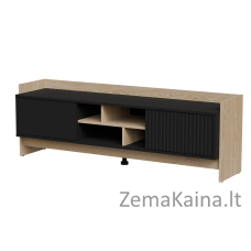 Cama RTV PORTO 2D spintelė 150x38x50 ąžuolas/juoda