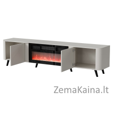 Cama Volare RTV cabinet 200 x 39 x 49 cm cashmere + fireplace