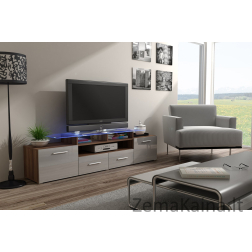 Cama EVORA SL/SZ TV stovas / baldas garso ir vaizdo aparatūrai 2 stalčiai