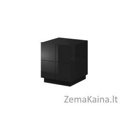 Cama REJA SZF CZ naktinis staliukas / staliukas prie lovos 1 stalčiai Juoda