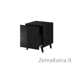 Cama REJA SZF CZ naktinis staliukas / staliukas prie lovos 1 stalčiai Juoda