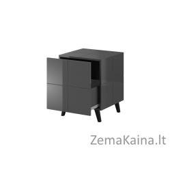 Cama REJA SZF GR naktinis staliukas / staliukas prie lovos 1 stalčiai Grafitas