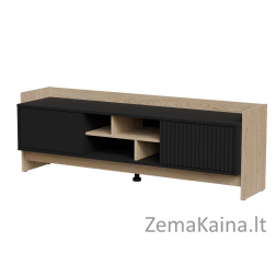 Cama RTV PORTO 2D spintelė 150x38x50 ąžuolas/juoda