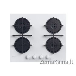 Candy CVG6WW Balta Įmontuoti 59 cm Dujinė 4 zone(s)