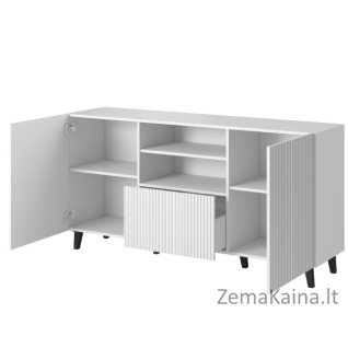 Cama Komoda PAFOS 150x42x82 balta matinė