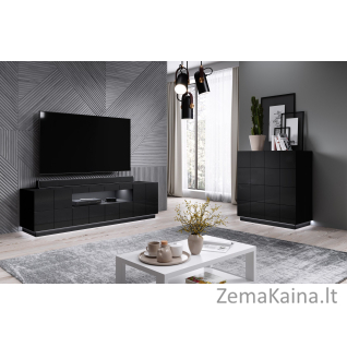 Cama REJA RTV CZ TV stovas / baldas garso ir vaizdo aparatūrai 2 stalčiai 2 spintos