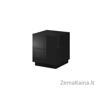 Cama REJA SZF CZ naktinis staliukas / staliukas prie lovos 1 stalčiai Juoda
