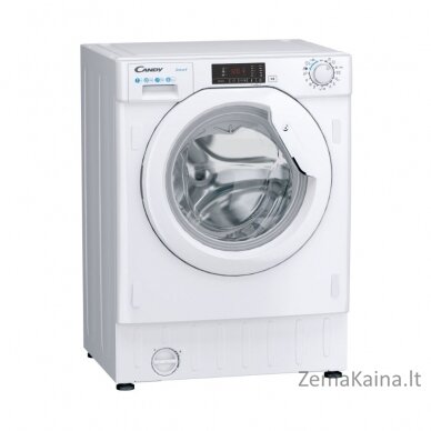 Candy Smart CBW 27D1E-S skalbimo mašina Pakraunama per priekį 7 kg 1200 RPM D Balta 1