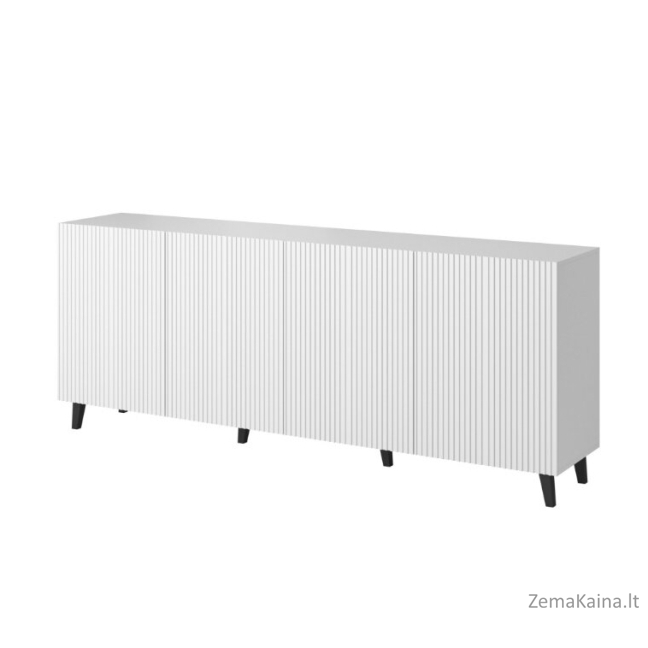 Cama Komoda PAFOS 200x42x82 balta matinė