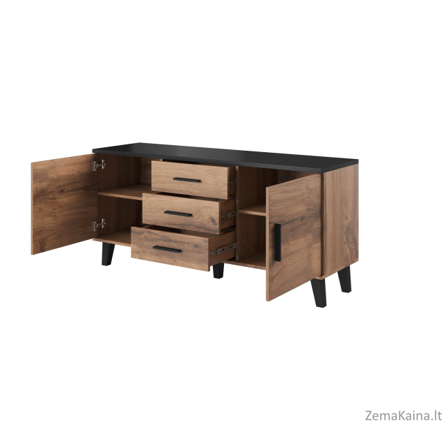 Cama LOTTA K150 2D3D WOT+B komoda / indauja svetainei 2 durys 1