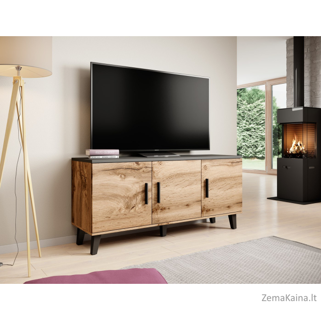 Cama LOTTA KOM150 3D WOT+B komoda / indauja svetainei 3 durys 3