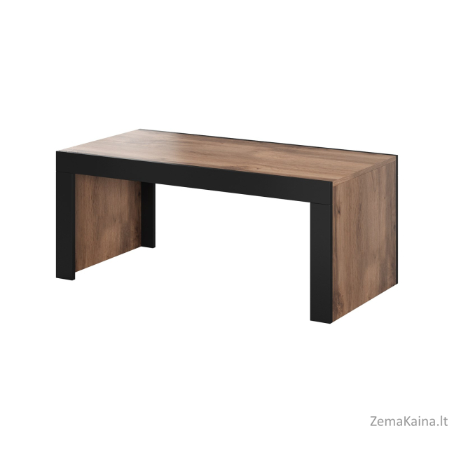 Cama MILA suolas/stalas 120x60x50 ąžuolas wotan + juoda