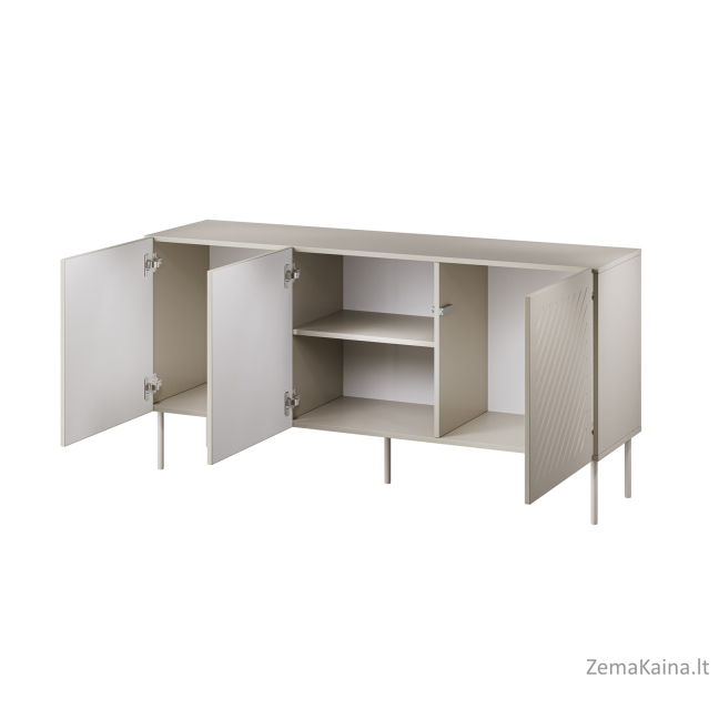 Cama SIENA komoda 150,5x40x75 kašmyro matinis 1