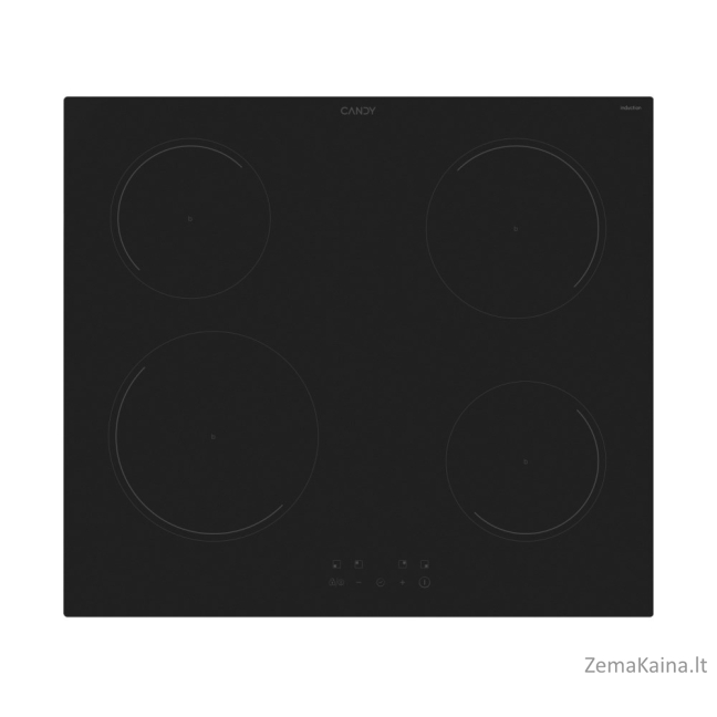 Candy Idea CI642CBB Black Built-in 59 cm Zone induction hob 4 zone(s) 12