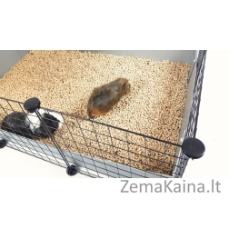C&C Klatka moduł piętro 3x2+Loft2x1+Rampa srebrna