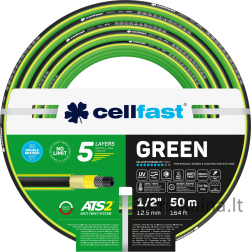 Cellfast sodo žarna žalia 1/2" 50m (15-101)