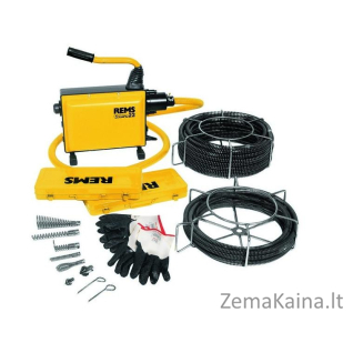 REMS ELEKTRINĖS VAMZDŽIŲ VALYMO MAŠINOS COBRA 22 SET 16 + 22mm