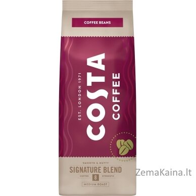 Costa Coffee Signature Blend Medium kavos pupelių 500g