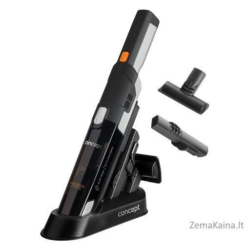 Concept VP4410 rankinis dulkių siublys Juoda Bemaišis