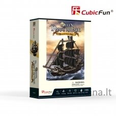 CUBICFUN 3D dėlionė „Laivas Karalienės Anos kerštas“