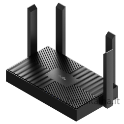 Cudy WR1500 belaidis maršrutizatorius Gigabitinis eternetas Dviguba juosta (2,4 GHz / 5 GHz) Juoda