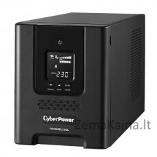CyberPower PR3000ELCDSL nepertraukiamo maitinimo resursai (UPS) „Line-Interactive“ 3 kVA 2700 W 9 AC išvestis(ys / čių)
