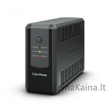 CyberPower UT650EG-FR nepertraukiamo maitinimo resursai (UPS) „Line-Interactive“ 0,65 kVA 360 W 3 AC išvestis(ys / čių)