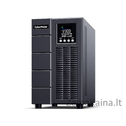 CyberPower OLS3000EA-DE nepertraukiamo maitinimo resursai (UPS) Dviguba konversija (prisijungus) 3 kVA 2700 W 7 AC išvestis(ys / čių)