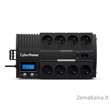 CyberPower BR1000ELCD-FR nepertraukiamo maitinimo resursai (UPS) „Line-Interactive“ 1 kVA 600 W 8 AC išvestis(ys / čių) 1