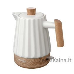 Czajnik elektryczny ceramiczny RK0090 CONCEPT biały