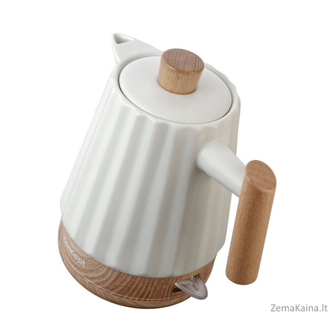 Czajnik elektryczny ceramiczny RK0090 CONCEPT biały 2