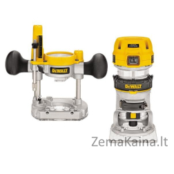DEWALT ROUTER FREŽIMO STAKLĖ 900W 2in1 CASE D26204K