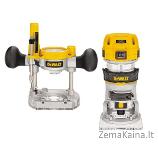 DEWALT ROUTER FREŽIMO STAKLĖ 900W 2in1 CASE D26204K