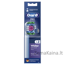 Dantų šepetėlio galvutė Oral-B EB18-2 pRX 3D White 2 vnt