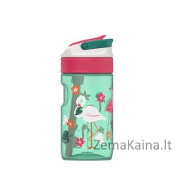 Daugkartinio naudojimo vandens buteliukas Kambukka Lagoon 400ml Pink Flamingo