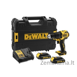 DEWALT SPŪGINIS GRĄŽAS/VARAMAS 18V 65Nm 2x1.5Ah BE šepetėlių DCD709S2T
